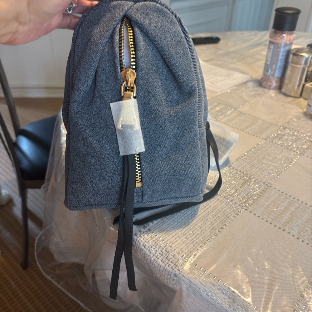 Aimee Kestenberg Denim Leather Mini Sling